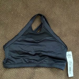 New with tags black sports/dance top size 12/14